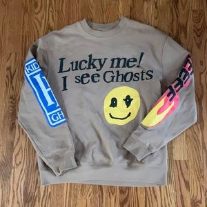 Lucky Me! I See Ghosts Crewneck